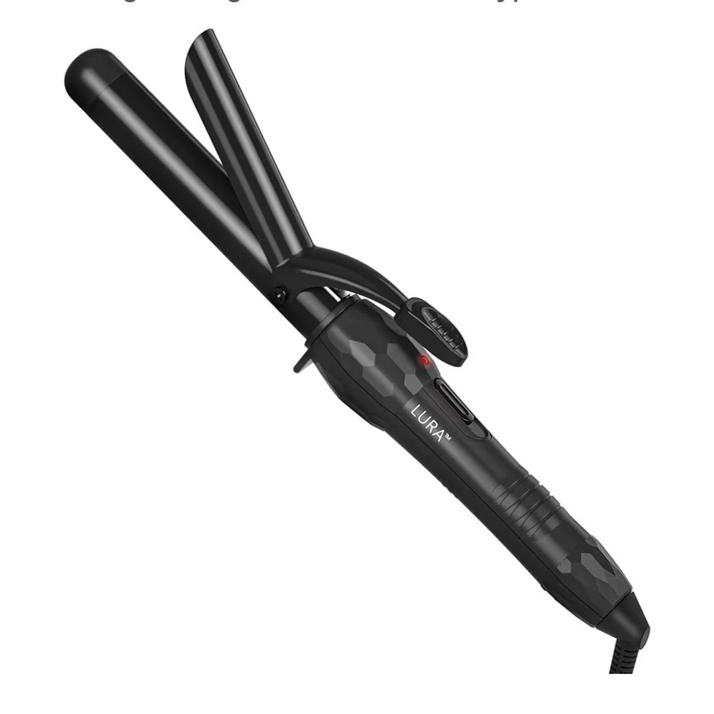 LURA 1.25 Ceramic Professional Curling Iron NIB